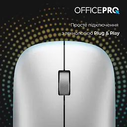 Миша OfficePro Silent Click Wireless Silver (M225S) - мініатюра 11