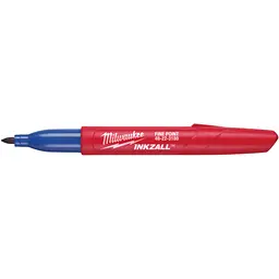 Маркер Milwaukee для будмайданчика INKZALL, тонкий синій (4932492126) - мініатюра 3