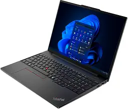 Ноутбук Lenovo ThinkPad E16 Gen 2 Black (21M5002AGE) - мініатюра 3