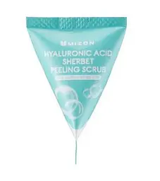 Скраб для обличчя Mizon Hyaluronic Acid Sherbet очищаючий з содою і гіалуроновою кислотою 7 гр