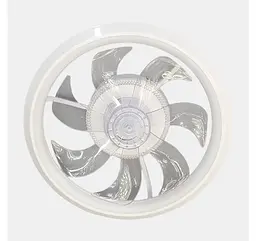Стельова LED-люстра-вентилятор Artlight FS302WH, біла, 76 Вт, від 12-19 м² - мініатюра 2