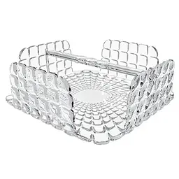 Серветниця Guzzini Tiffany, 20х20х7,3 см, прозорий (19870000)