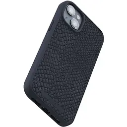 Чохол-накладка Njord Salmon Leather MagSafe Case Black для iPhone 15 Plus (NA52SL00) - мініатюра 6