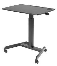 Мобільний робочий столик OfficePro Black (ODM380B) - мініатюра 2