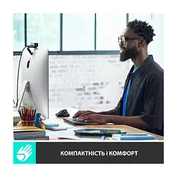 Клавіатура Logitech MX Keys Mini Wireless Illuminated UA Graphite (920-010498) - мініатюра 3