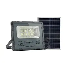 Вуличний LED ліхтар на сонячних батареях Yiwu HP-5-63, 500 Вт, 480 LED, з датчиком руху
