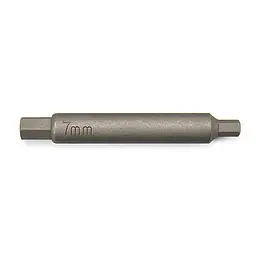 Насадка HEX 7 мм для розбирання стійок L 100 мм TOPTUL JEAW0307