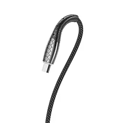 Зарядний кабель з підсвічуванням Zinc cobra FONENG Type-C