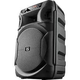 Акустична система 1.0 Boomer 12, 15Вт, Bluetooth/FM/USB/LED/AUX чорна - мініатюра 3