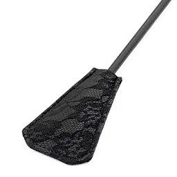 Стек Fetish B-Series Tickler Whip 1.0, 43.5 см (чорний) - мініатюра 5