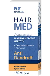 Шампунь проти лупи Elfa Pharm Hair Med, 150 мл