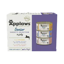 Набір консервів для літніх кішок Applaws Senior Selection Multipack, 6х70g