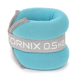 Обтяжувачі-манжети для ніг та рук Cornix 2 x 0.5 кг XR-0243 - мініатюра 2