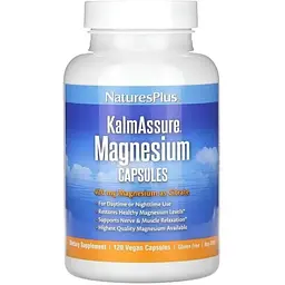 Амінокислота Kalm Assure Magnesium, 120 вегакапсул Natures Plus vit0004016