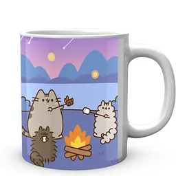Кухоль GeekLand Pusheen Пушин вечір РС.02.379 330 мл різнобарвний - мініатюра 3