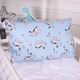 Подушка антиалергенна MirSon Kids Time 20-0037 Cute blue zebra 40х60 (2200009665516) - мініатюра 2