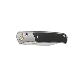 Нож складной туристический SRM Medal 259L-AK (8.1 см) 14C28N/алюминий 6063, дерево, черно-серый - миниатюра 4