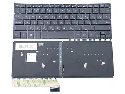 Клавіатура для ASUS ZenBook UX430U UX430UA UX430UQ (Версія 3) 0KNB0-2624US00 (RU Black з підсвічуванням). Оригінал. Дивитися фото!