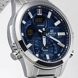 Чоловічий годинник Casio ECB-30D-2A Сріблястий ( AT1141-0292 ) - мініатюра 2