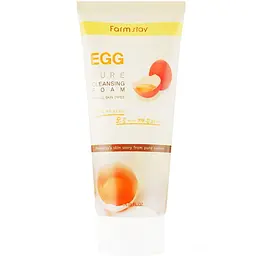 Пінка очищаюча для обличчя FarmStay Pure Cleansing Foam Egg з яєчним екстрактом 180 мл - мініатюра 2