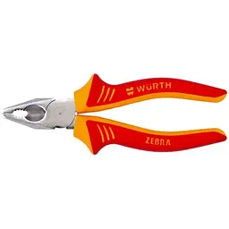 Плоскогубці комбіновані Wurth Zebra DIN ISO 5746 VDE IEC 60900 L200 мм (071401 576)
