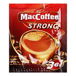Напій кавовий MacCoffee Strong 3в1, 16 г (691305) - мініатюра 2