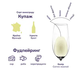 Ігристе вино Pierlant Brut, біле, брют, 11%, 0,75 л (597012) - мініатюра 5