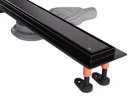 Трап для душу Rea Neox 90 Superflow black 2в1 REA-G7808 - мініатюра 4