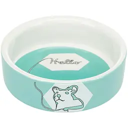 Миска керамічна Trixie 90 мл / 8 см (кольори в асортименті) - мініатюра 7
