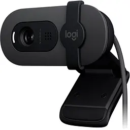 Веб-камера Logitech Brio 100 Full HD Webcam, Graphite - мініатюра 3