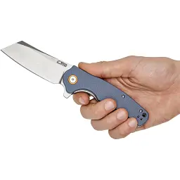 Ніж CJRB Crag G10 Gray-blue - мініатюра 5