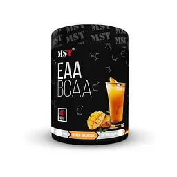 Амінокислота MST Nutrition BCAA EAA Zero, 520 грам - Манго-маракуя