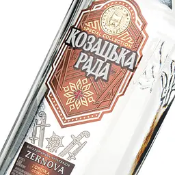 Горілка особлива Козацька рада Зернова 0.5 л - мініатюра 5