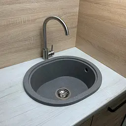 Кухонна мийка Adamant Circum 500x425x180 сірий 623223, Сірий - мініатюра 2