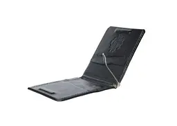 Чоловічий шкіряний затискач для грошей GRANDE PELLE 10х8х1 см acs0024476 - мініатюра 6