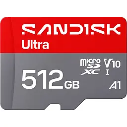Карта пам'яті SanDisk microSDXC Ultra 512GB UHS-I A1 V10 (SDSQUJQ-512G-GZ6MA) [166582]