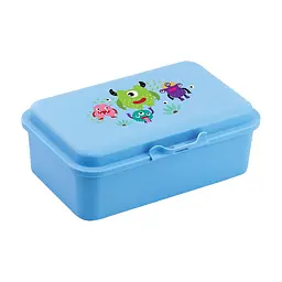 Ланч-бокс дитячий Economix MONSTERS 750 мл, блакитний (E98391)