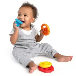 Розвиваюча іграшка Baby Einstein пірамідка Stack & Teethe (12356) - мініатюра 5