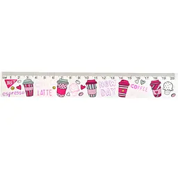 Лінійка Yes 20 см Cups (370510)