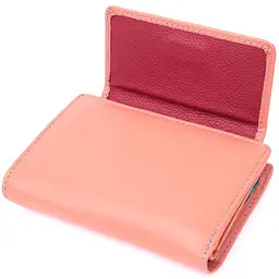 Оригінальний гаманець для жінок із натуральної шкіри ST Leather 22499 помаранчевий - мініатюра 6