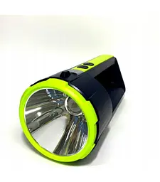 Ліхтар акумуляторний Tiross TS1858 з ручкою дальність 200 м, USB зарядка 1 шт. чорний (TS1858) - мініатюра 3
