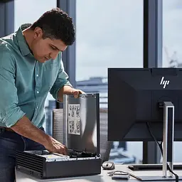 Комп'ютер персональний HP Elite 800-G9 SFF Intel i7-14700 16GB F512GB ODD UMA кл+м 3р Win11P - мініатюра 2