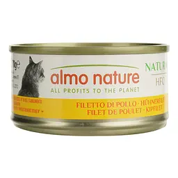 Вологий корм для котів Almo Nature HFC Cat Natural куряче філе 70 г (9016H) - мініатюра 3
