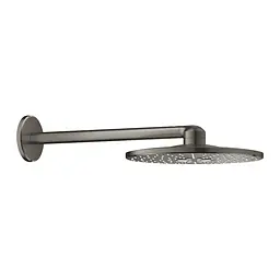 Верхній душ з душовим кронштейном 430 мм, 2 режими струменя Grohe Rainshower 310 SmartActive 26475AL0, Графит