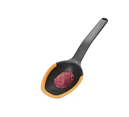 Ложка Fiskars Form з силіконовим краєм чорна 29 см (1027299) - мініатюра 3