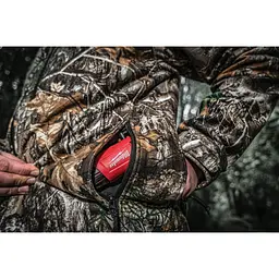 Куртка з підігрівом MILWAUKEE, M12 HJCAMO6-201 (M), камуфляжна (розмір M) (+зар.пр., 1 акум.Х 2А·год) - мініатюра 7