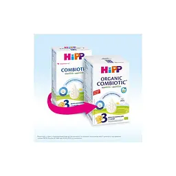 Дитяча суміш HiPP молочна Organic Combiotic 3 з пробіотиками L.fermentum, пребіотиками GOS, Метафоліном для дітей (9062300138785) - мініатюра 6