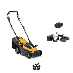 Stiga Газонокосарка акумуляторна Collector136eKit 20В 2х2А·рік 34см 35л 25-75мм ЗП 11.75кг - мініатюра 2