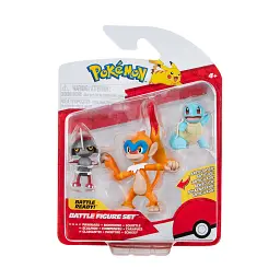 Фігурка Pokemon W18 - Поньярд, Сквіртл, Монферно (PKW3058)