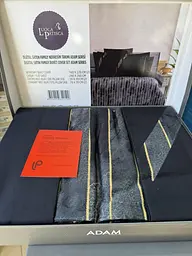 Постільна білизна Henry Black Сатин Luoca Patisca pbe0051256 - мініатюра 2